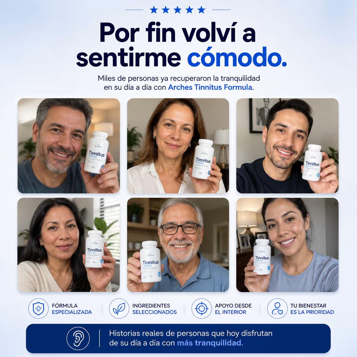 Arches Tinnitus | Ayuda con el Zumbido constante